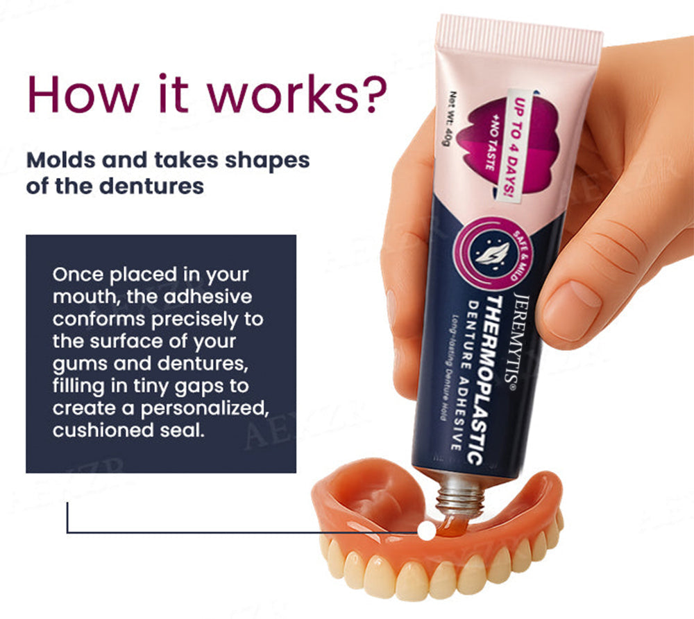 JEREMYTIS™ Thermoplastic Denture Adhesive
